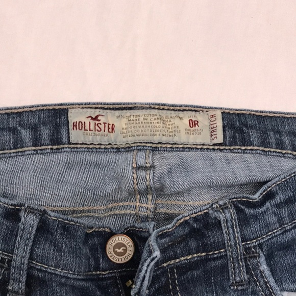 Hollister Jeans. Size 0R stretch - Picture 4 of 4